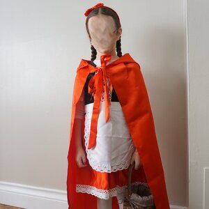Red Riding Hood Costume Size 7-8